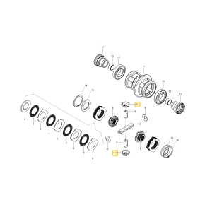 Zębnik mechanizmu różnicowego KIOTI TG33-0010A