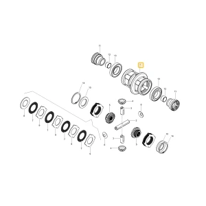 Obudowa przednego koła zębatego mechanizmu różnicowego KIOTI TG33-0020A