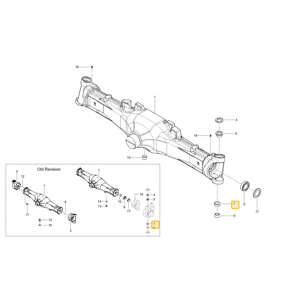 Łożysko Spherical Ext KIOTI TG33-0033A