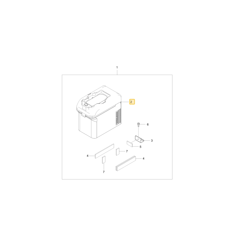 Chłodnica Warmer KIOTI TG35-0189A