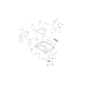 Dach kabiny KIOTI TG36-0429E