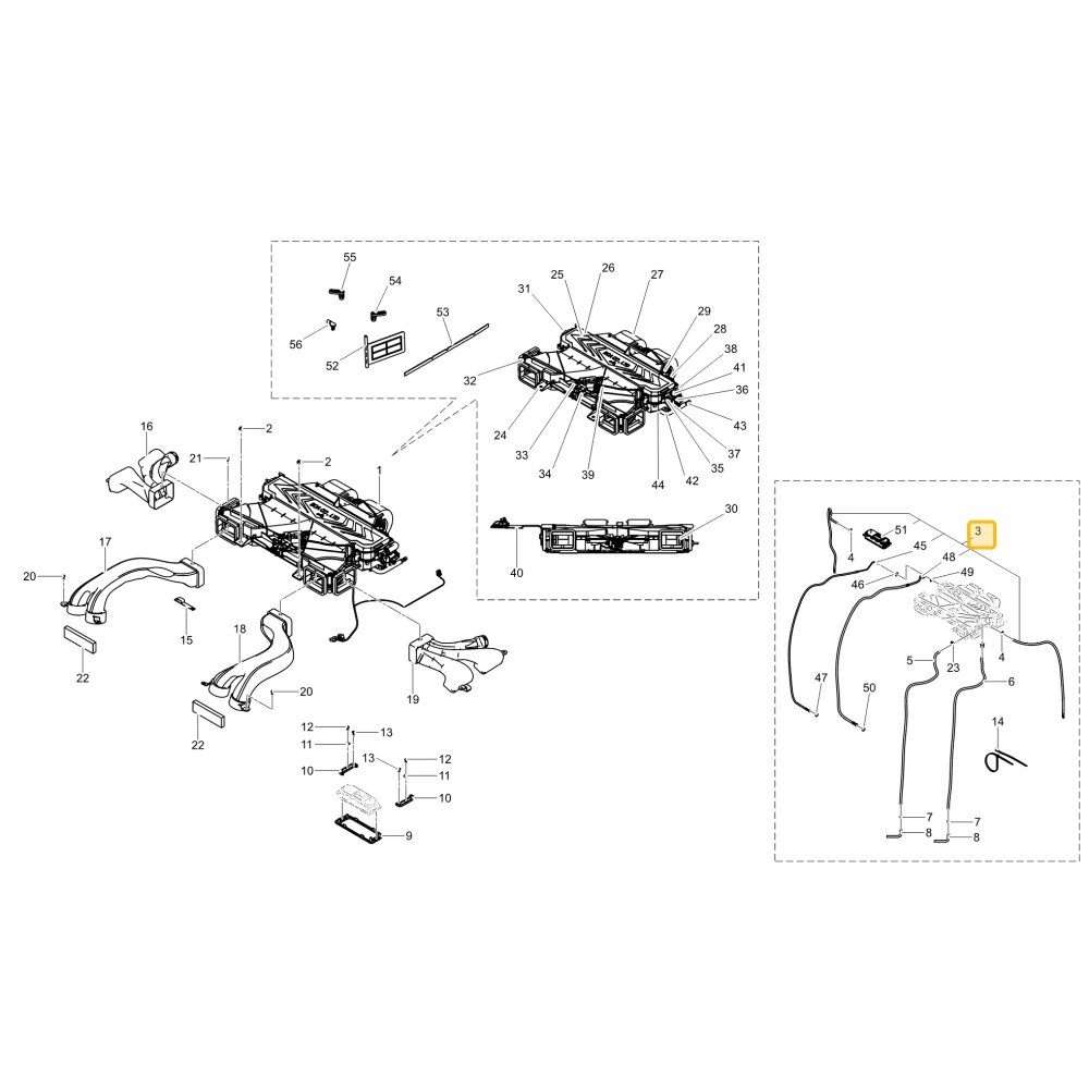Zestaw A/C KIOTI TG36-0435A