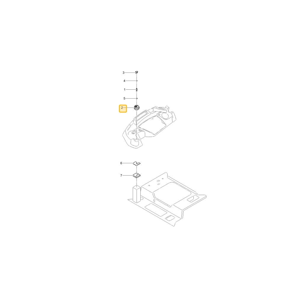 Mieszek joysticka KIOTI TG36-0616B