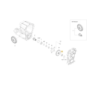 Łożysko kulkowe KIOTI U3210-06204
