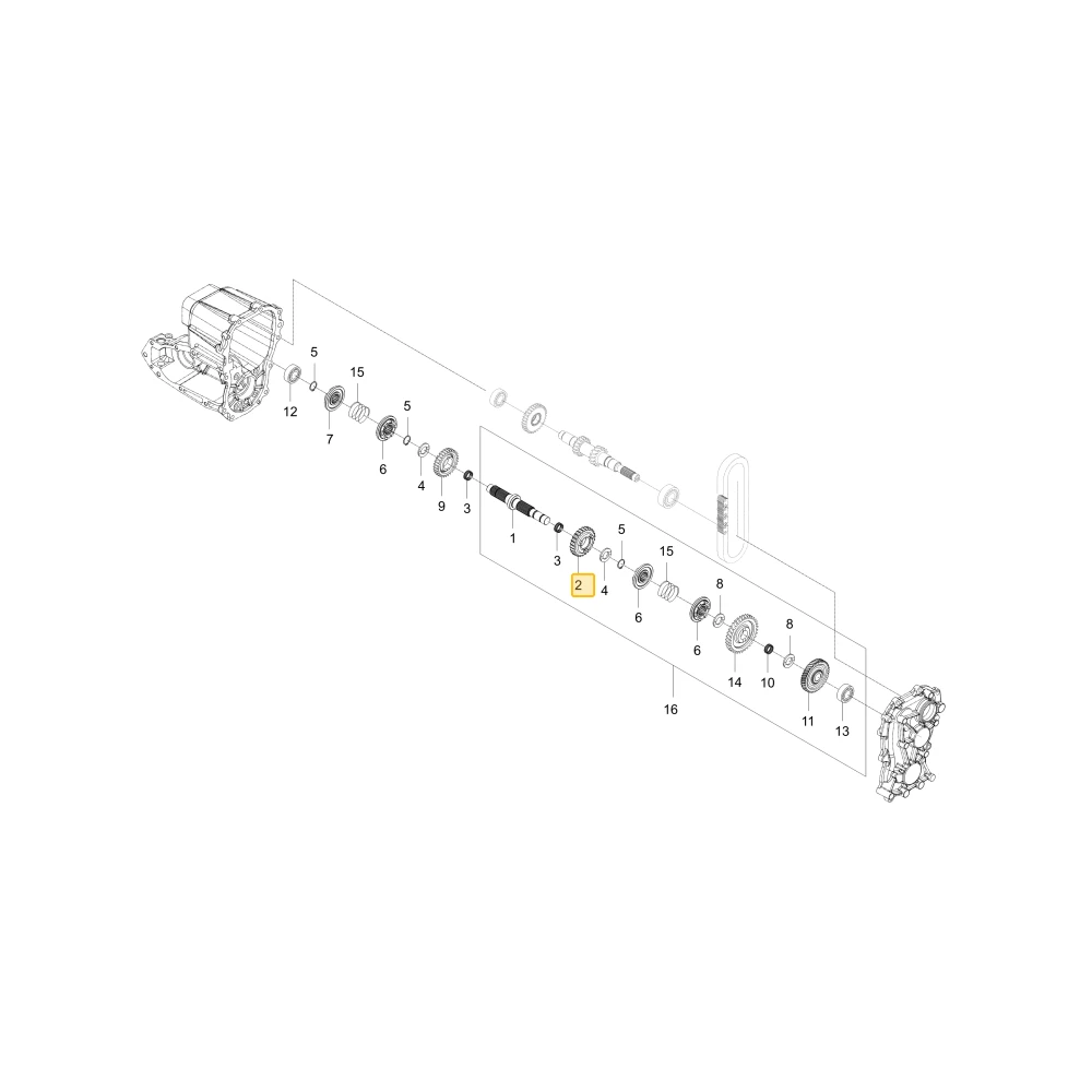 Koło łańcuchowe napędowe 26T KIOTI U3215-12221