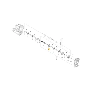 Koło łańcuchowe napędowe 26T KIOTI U3215-12221