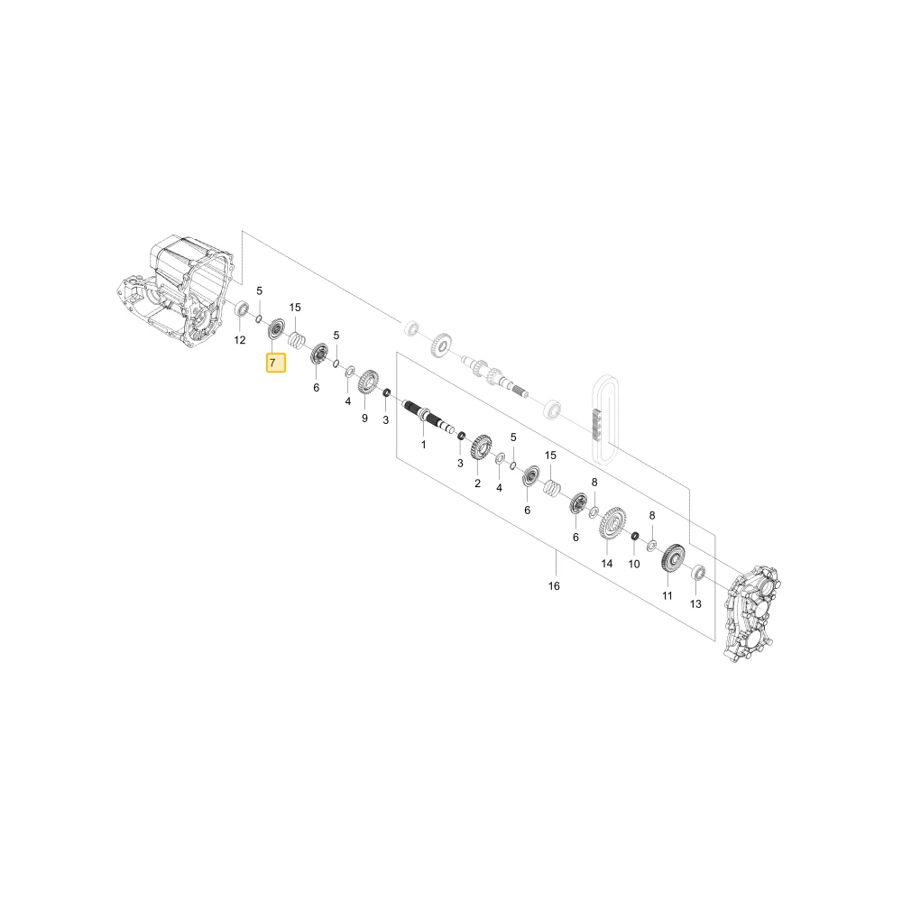 Sprzęgło Dog KIOTI U3215-12263