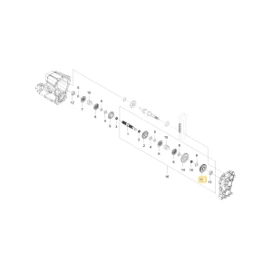 Koło zębate 46 KIOTI U3215-12271