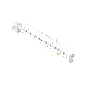 Koło zębate 34 KIOTI U3215-12291