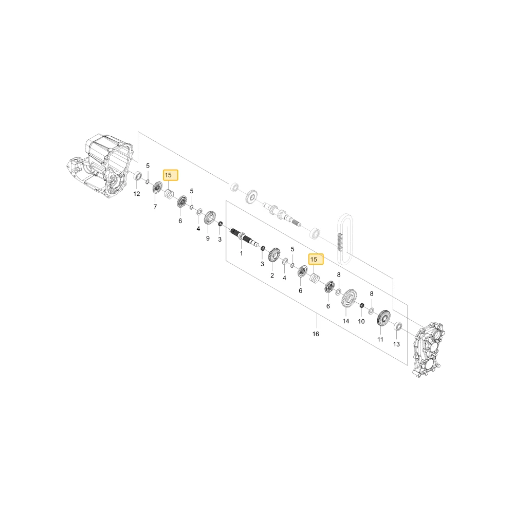 Sprężyna sprzęgła KIOTI U3215-12313