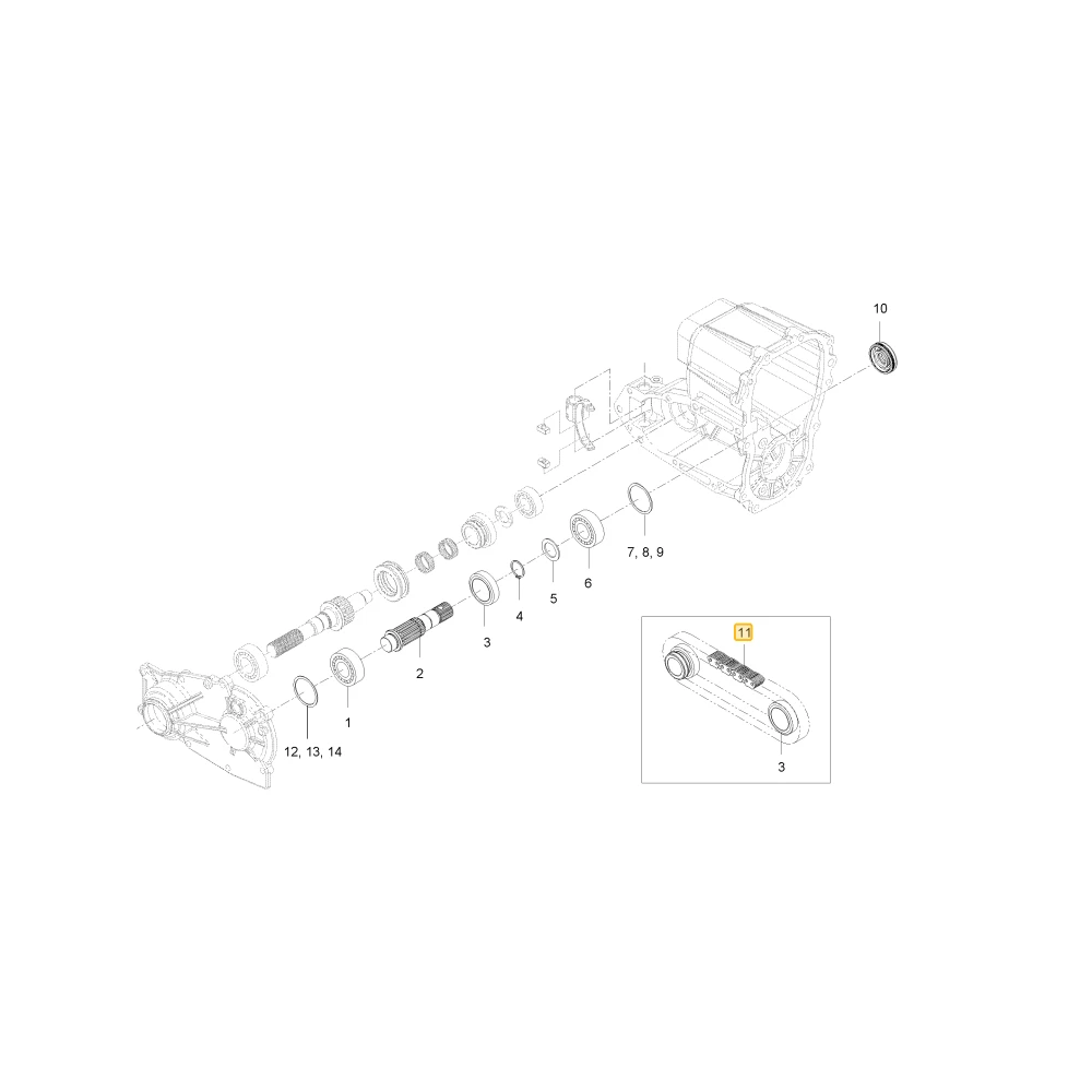 Łańcuch Silent 50 KIOTI U3215-12551