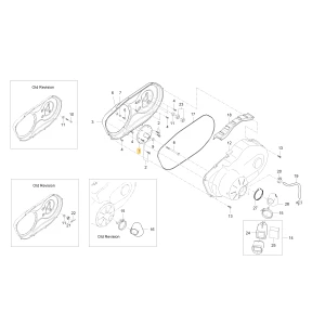 Napędowy CVT Adaptor KIOTI U3215-29801