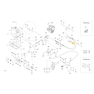 Wąż cylindra hydraulicznego B KIOTI U3215-31901