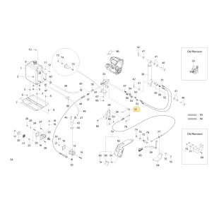 Adapter zaworu sterującego KIOTI U3215-32252