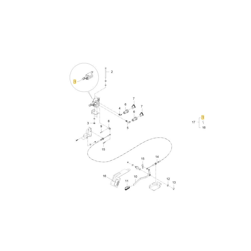 Zawór zaworu Du Sectional Sectional KIOTI U3215-32432