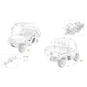 Naklejka osłony Strg KIOTI U3215-85371
