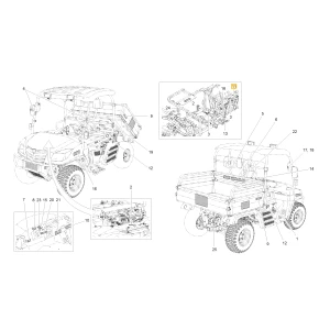ETYKIETA OSTRZEGAWCZA, TYLNY ZACZEP KIOTI U3215-85631