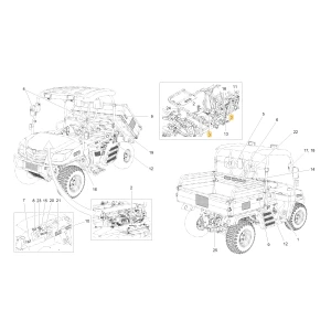 ETYKIETA OSTRZEGAWCZA - UKŁAD WYDECHOWY KIOTI U3215-85661