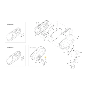 Wąż ssący CVT KIOTI U3230-29621