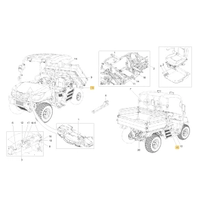 Naklejka zatrzasku osłony KIOTI U3230-85631