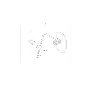 Lusterko Rv KIOTI U3230-97802