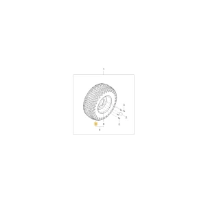 Opona Work KIOTI UD23-8007A