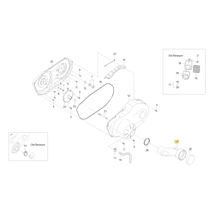 Zespół przewodu hydraulicznego C1 KIOTI UD24-4006A