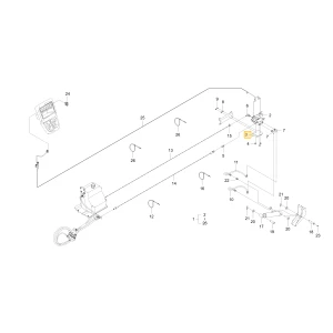 Wspornik DUMP KIOTI UD25-0049A