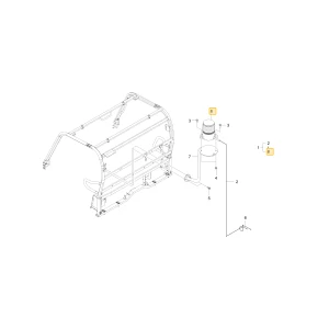 Lampa ostrzegawcza KIOTI UD26-0078A