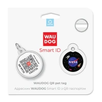 Adresówka WAUDOG Smart ID «NASA» rozm. S