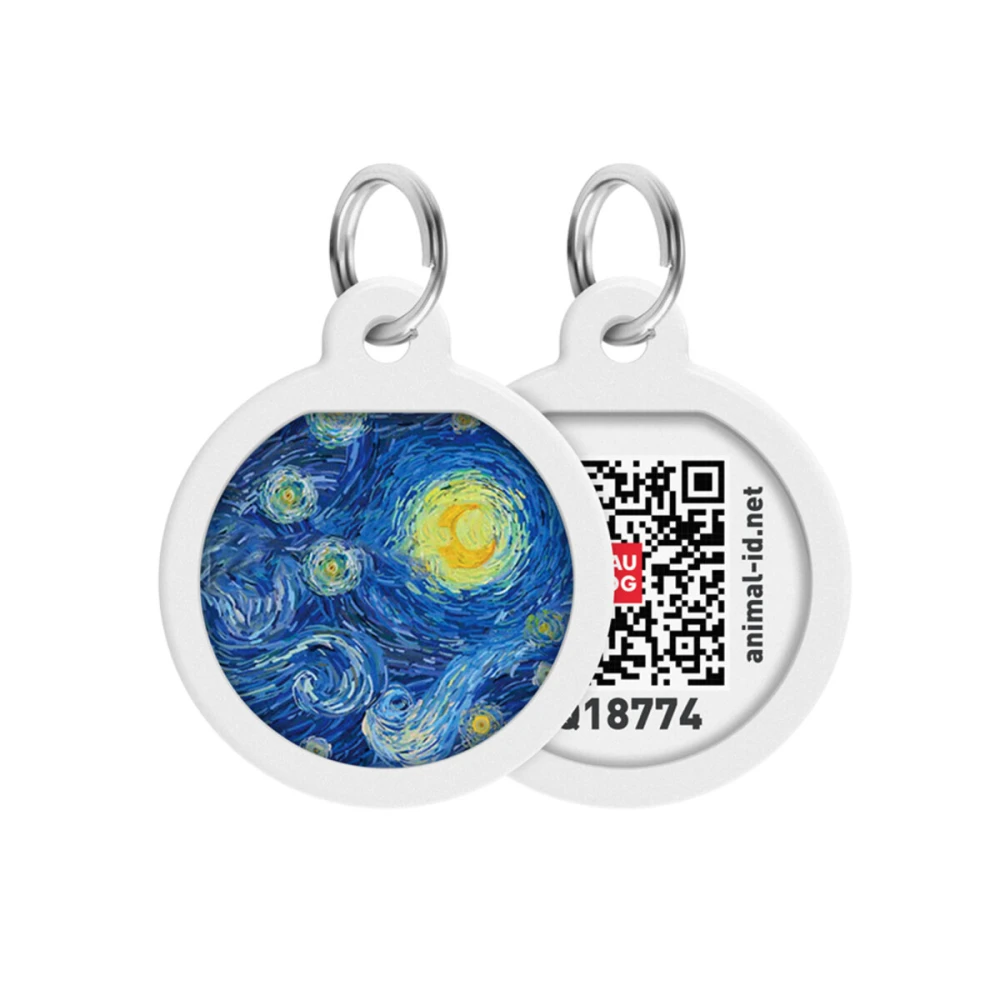 Adresówka WAUDOG Smart ID «Lilie wodne» rozm. S