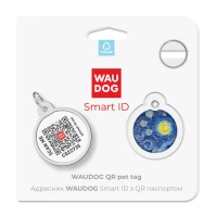 Adresówka WAUDOG Smart ID «Lilie wodne» rozm. S
