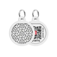Adresówka WAUDOG Smart ID «Geometria» rozm. S