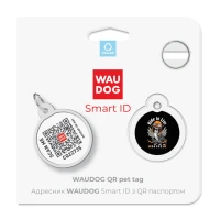 Adresówka WAUDOG Smart ID «Jazda do życia» rozm. S