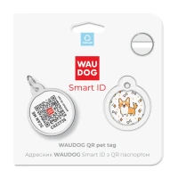 Adresówka WAUDOG Smart ID «Corgi» rozm. S