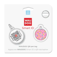 Adresówka WAUDOG Smart ID «Marshmellow» rozm. S
