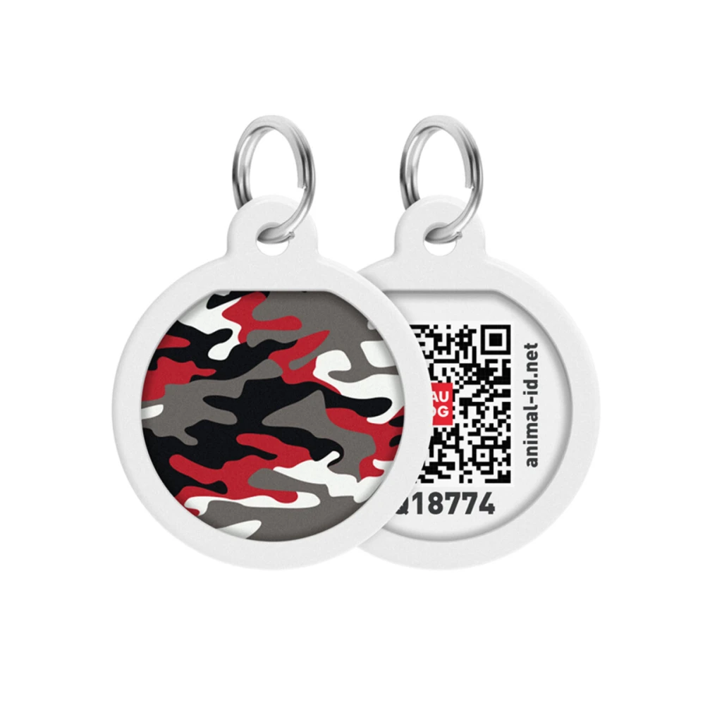 Adresówka WAUDOG Smart ID «Szary camo» rozm. S