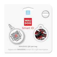 Adresówka WAUDOG Smart ID «Szary camo» rozm. S