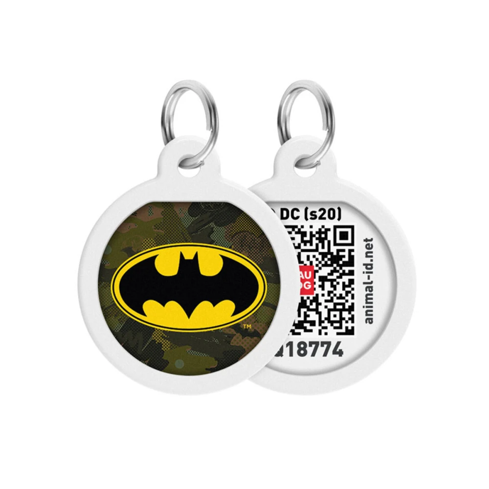 Adresówka WAUDOG Smart ID «Batman zielony» rozm. S