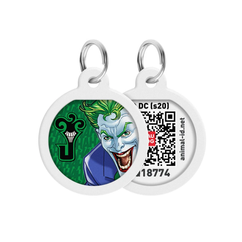 Adresówka WAUDOG Smart ID «Joker zielony» rozm. S