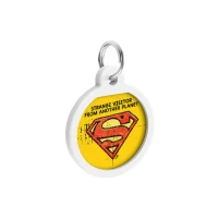 Adresówka WAUDOG Smart ID «Superman vintage» rozm. S