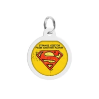 Adresówka WAUDOG Smart ID «Superman vintage» rozm. S