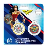 Adresówka WAUDOG Smart ID «Wonder Wooman 2» rozm. S