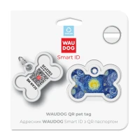 Adresówka WAUDOG Smart ID «Lilie wodne» rozm. M