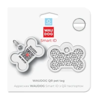 Adresówka WAUDOG Smart ID «Geometria» rozm. M