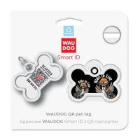 Adresówka WAUDOG Smart ID «Jazda do życia» rozm. M