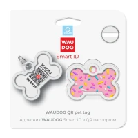 Adresówka WAUDOG Smart ID «Marshmellow» rozm. M