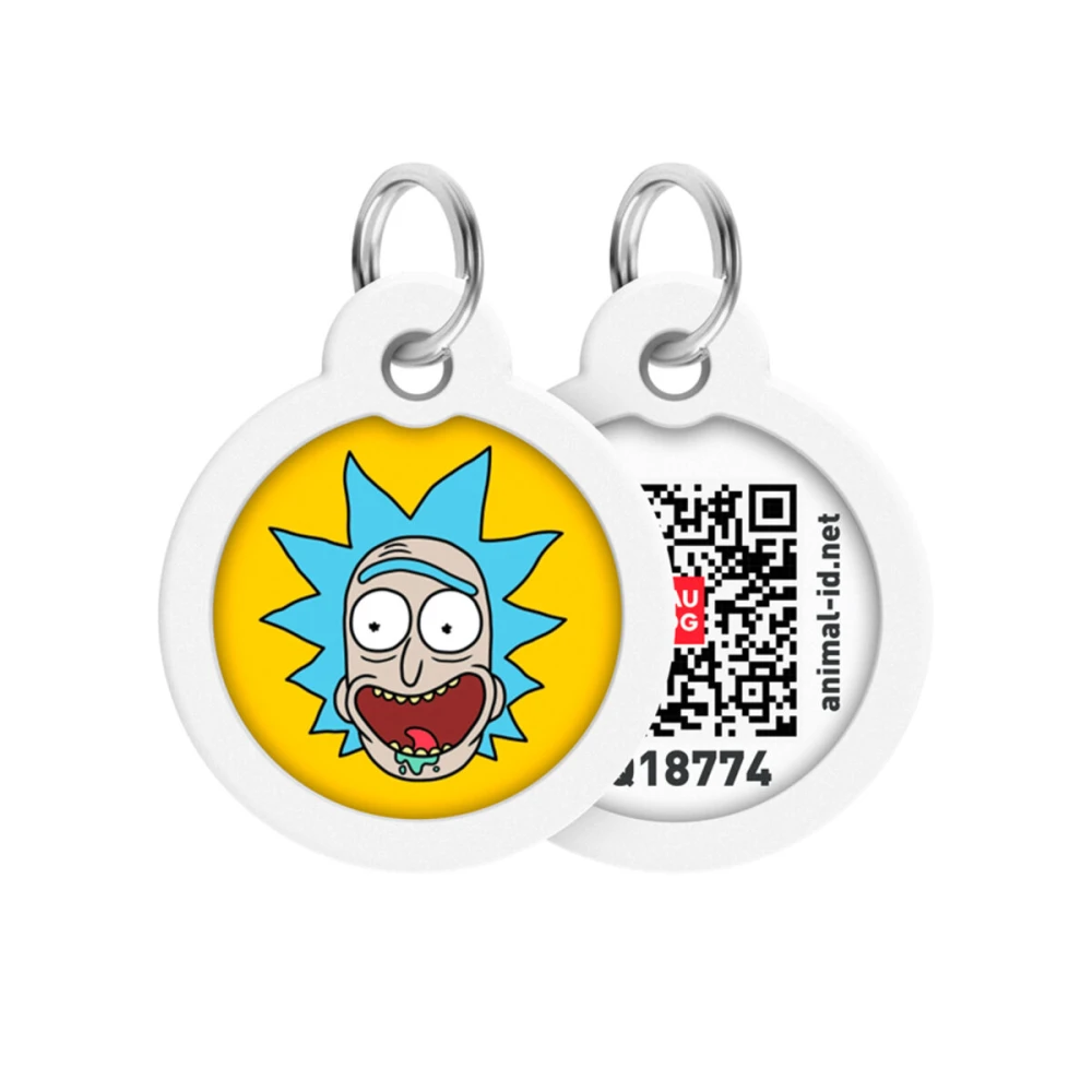 Adresówka WAUDOG Smart ID «Rick and Morty 3» rozm. S
