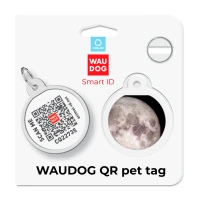 Adresówka WAUDOG Smart ID «Księżyc» rozm. S