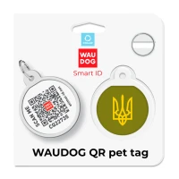 Adresówka WAUDOG Smart ID «Trójząb oliwny» rozm. S